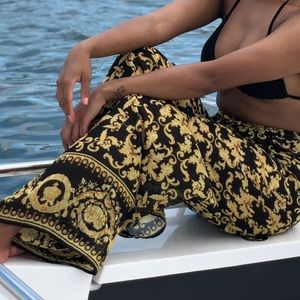 Boohoo Chain Print Pants